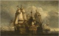 Hendrik Frans Schaefels Asedio de Flushing por un escuadrón inglés Batalla naval